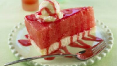 Watermelon Pie A La Mode