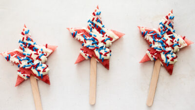 Fourth of July Watermelon Pops