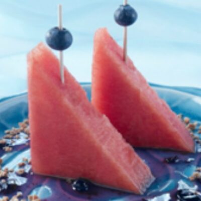 Watermelon Sailboats