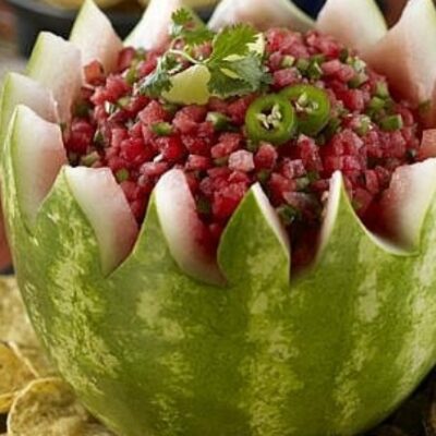 Watermelon Salsa Bowl