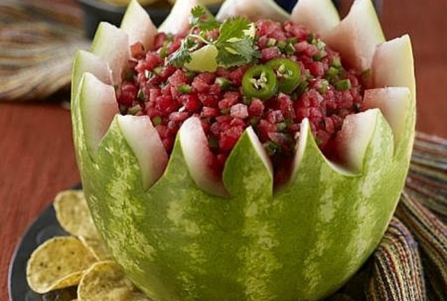 Watermelon Salsa Bowl