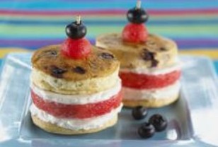 Watermelon Sandwich Cookies