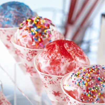 Watermelon Snow Cones