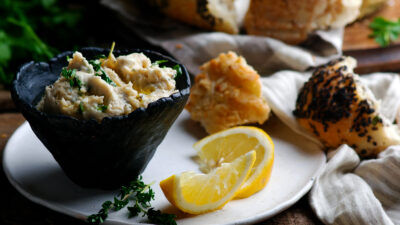 white bean dip