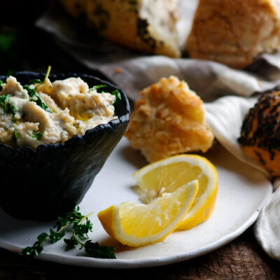 white bean dip