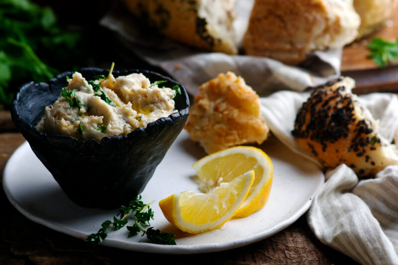 white bean dip