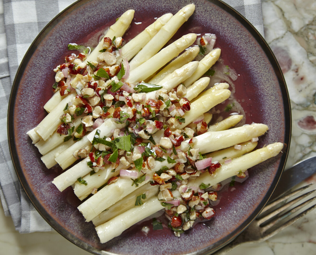 White Asparagus with Tarragon Dressing Pg. 54