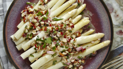 White Asparagus with Tarragon Dressing Pg. 54