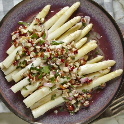 White Asparagus with Tarragon Dressing Pg. 54
