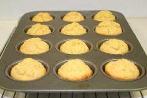 Whole Grain Corn Muffins