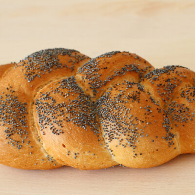 Honey whole wheat challah