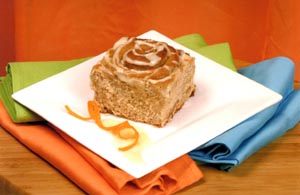 Whole Wheat Orange Cinnamon Rolls