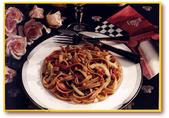 Whole Wheat Pasta with Cucumber and Spicy Peanut Sauce