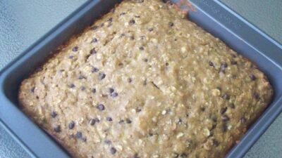 Wholegrain Chocolate Banana Bread