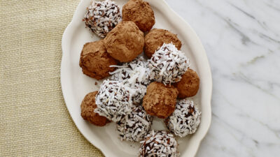 BITTERSWEET CHOCOLATE DATE TRUFFLES