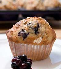 Wild Blueberry Applespice Muffins