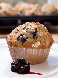Wild Blueberry Applespice Muffins