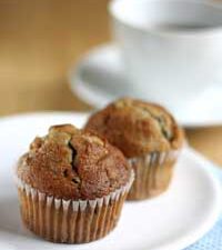 Wild Blueberry Bran Muffins