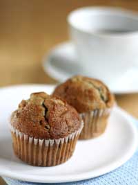 Wild Blueberry Bran Muffins