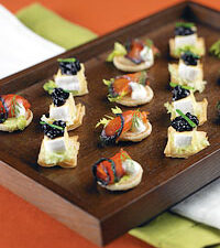 Wild Blueberry Canap&eacute;s