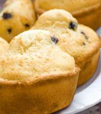 Wild Blueberry Corn Muffins