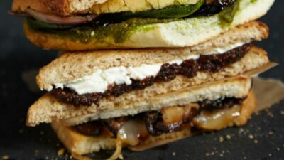 Wild Mushroom Grilled Cheese