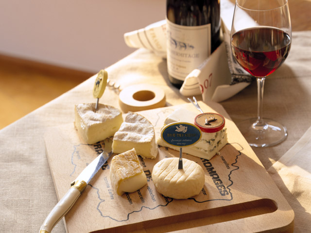 Wine and Cheese