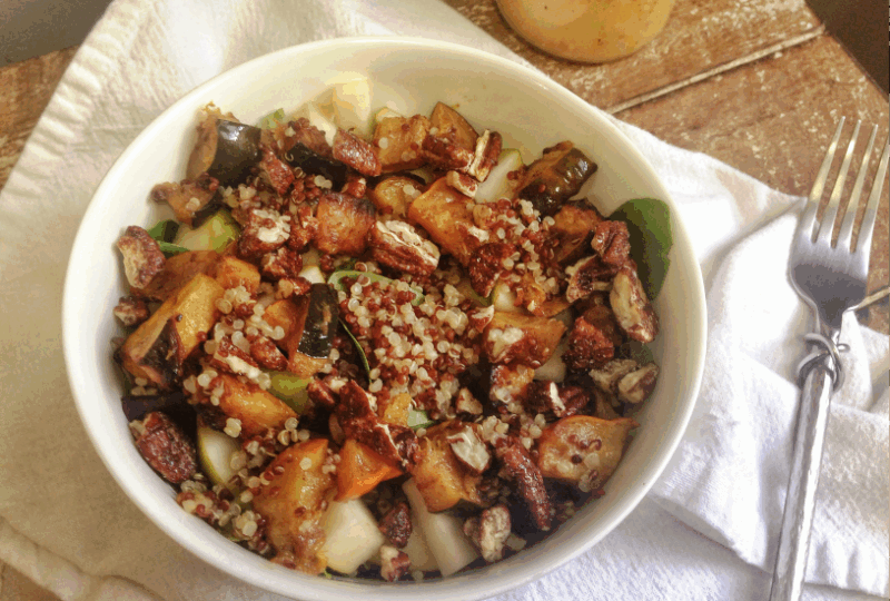 winter quinoa salad