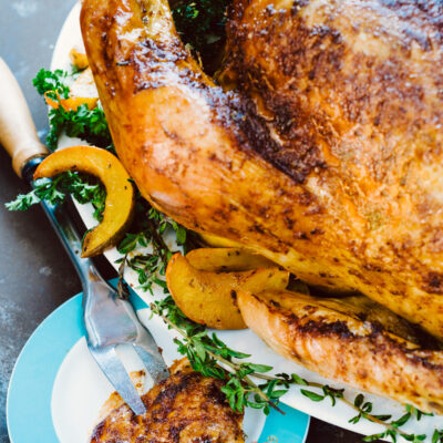 Sweet Chili Rubbed Roast Turkey