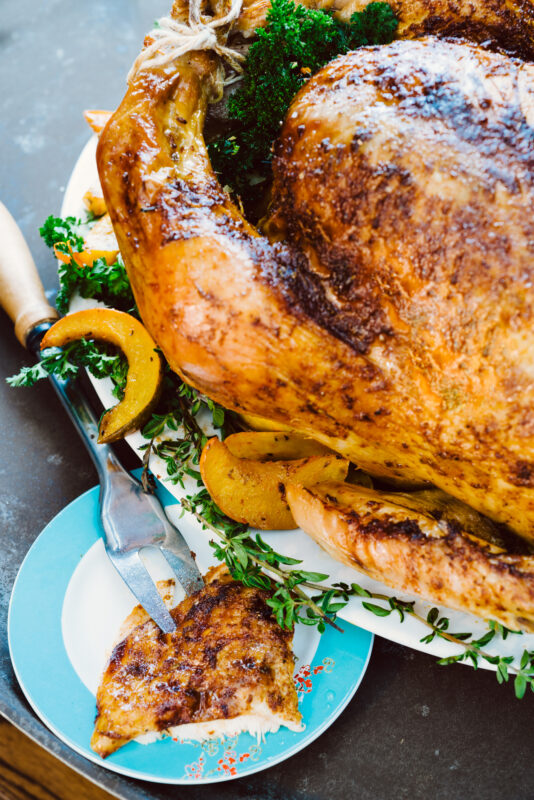 Sweet Chili Rubbed Roast Turkey