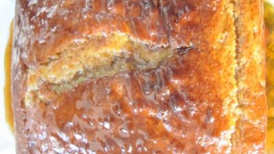 Yogurt Cake with Honey Syrup