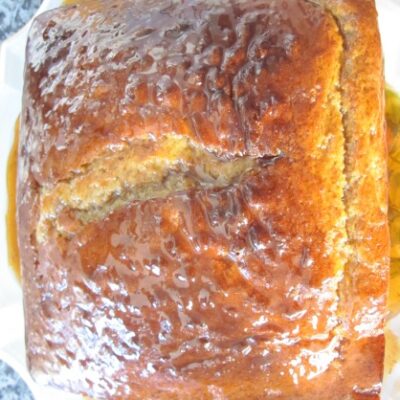 Yogurt Cake with Honey Syrup