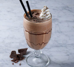 Zesty Citrus Dark Chocolate Milkshake