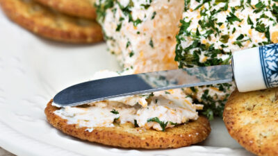 zesty mock shrimp cheese