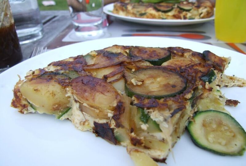 Zucchini and Potato Tortilla85