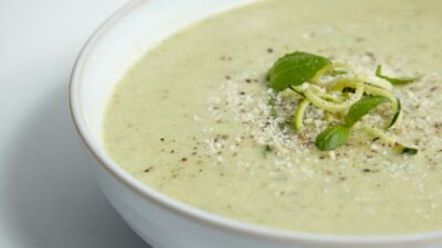 Zucchini Egg Soup