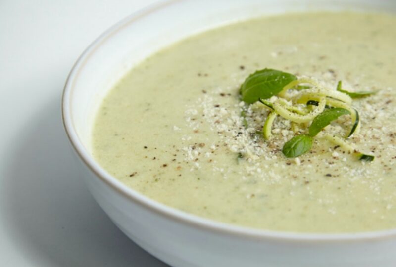 Zucchini Egg Soup
