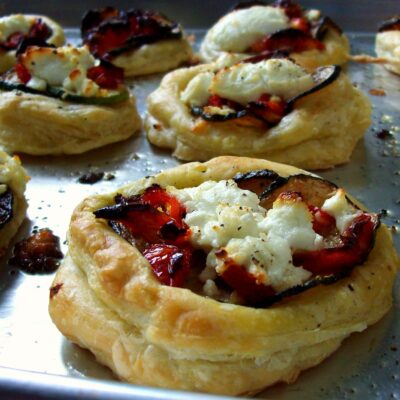 zucchini-goat-cheese-tarts