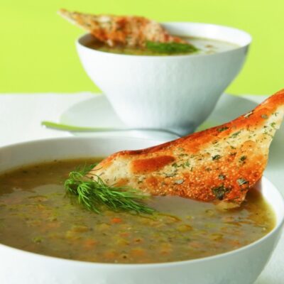 Zucchini Lentil Soup