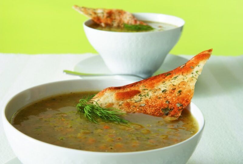 Zucchini Lentil Soup
