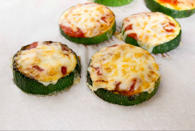 Zucchini Pizza Bites
