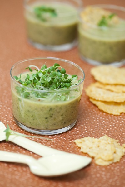 Zucchini Soup Shooters
