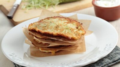 zuchinni latkes