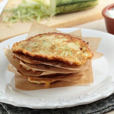 zuchinni latkes