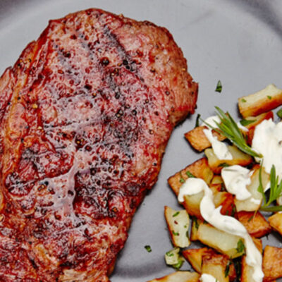 grille steak