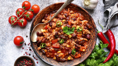 Mushroom Vegeterian Chili