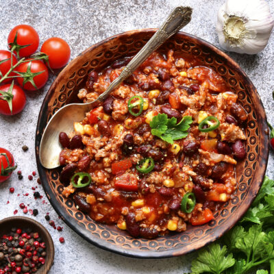 Mushroom Vegeterian Chili