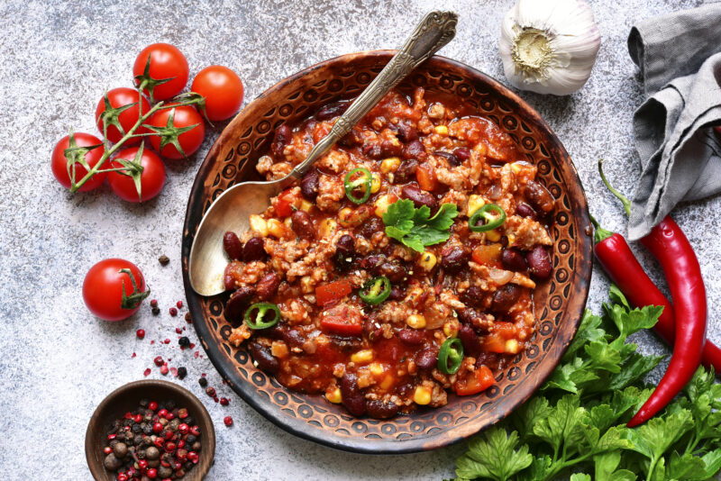 Mushroom Vegeterian Chili