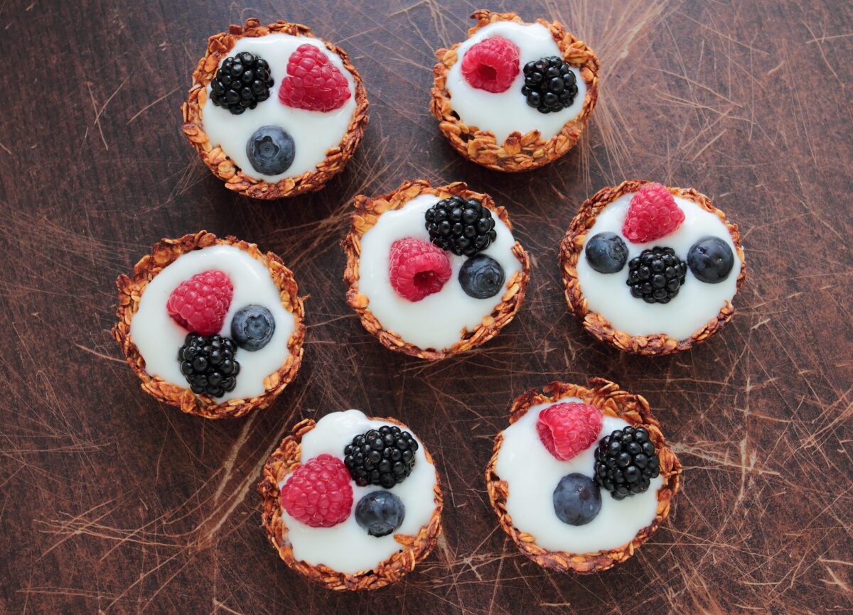 honey oat edible cups