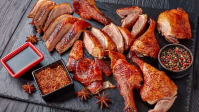 Spicy Roast Duck With Duck Sauce